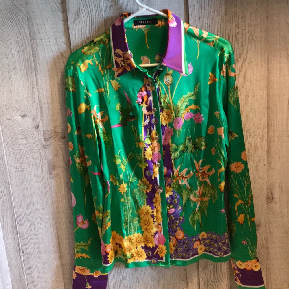 Authentic Versace blouse size m